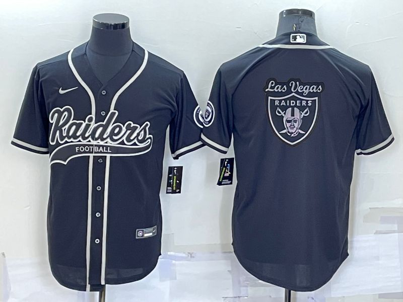 Men Oakland Raiders Blank Blue 2022 Nike Co branded NFL Jersey1->chicago bears->NFL Jersey